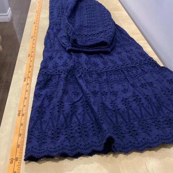 J. Crew • Eyelet Lace Flutter Hem Dress - Picture 12 of 15